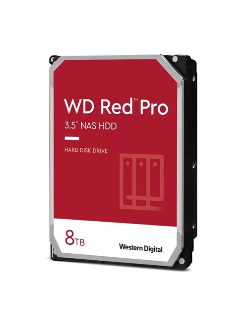 Disco duro WD Red Pro WD8003FFBX - 8 TB - interno - 3.5" - SATA 6Gb/s - 7200 rpm - búfer: 256 MB