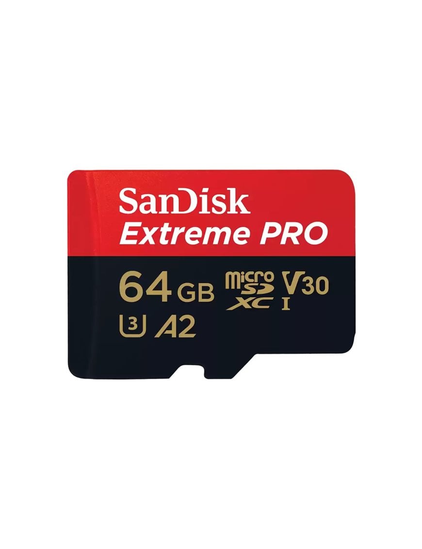 Tarjeta Micro SD Sandisk 64GB con Adaptador