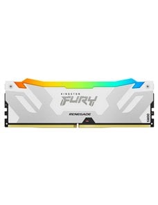 Memoria RAM Kingston FURY Renegade White RGB DDR5 / 6000MT/S / 16GB / Non-ECC / CL32 / XMP 3.0 / KF560C32RWA-16