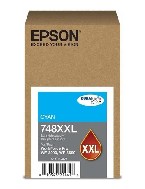 Cartucho de Tinta Epson cyan T748XXL220-AL