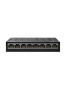 TP-Link LiteWave LS1008G - Conmutador - sin gestionar - 8 x 10/100/1000 - sobremesa, montaje en pared